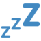 Zzz emoji on Twitter